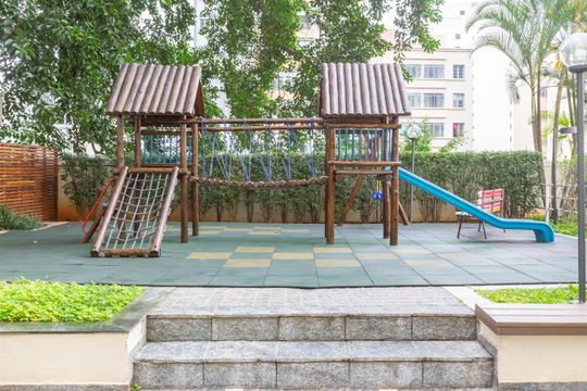 Área comum - Playground de apartamento à venda com 3 quartos, 132m² em Santa Cecilia, São Paulo