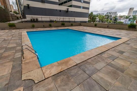 Área comum - Piscina de apartamento para alugar com 1 quarto, 65m² em Alphaville Industrial, Barueri