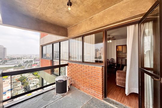 Varanda de apartamento para alugar com 1 quarto, 65m² em Alphaville Industrial, Barueri