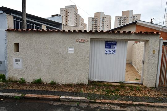Fachada / Placa de casa à venda com 4 quartos, 119m² em Bonfim, Campinas