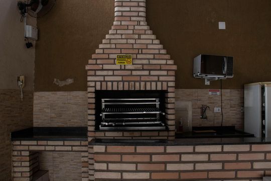 Área comum - Churrasqueira de casa à venda com 2 quartos, 66m² em Itaquera, São Paulo