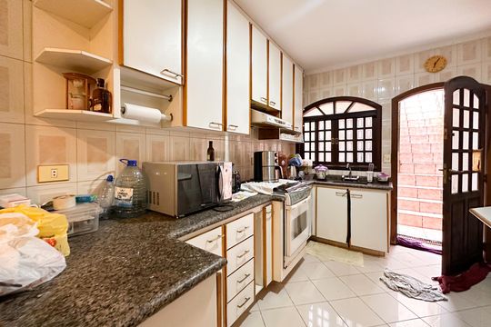 Cozinha de casa para alugar com 3 quartos, 190m² em Jardim Copacabana, São Bernardo do Campo