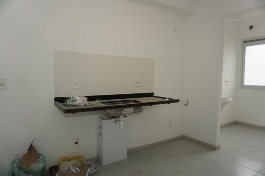 Cozinha de apartamento para alugar com 2 quartos, 82m² em Parque Esplanada, Embu das Artes