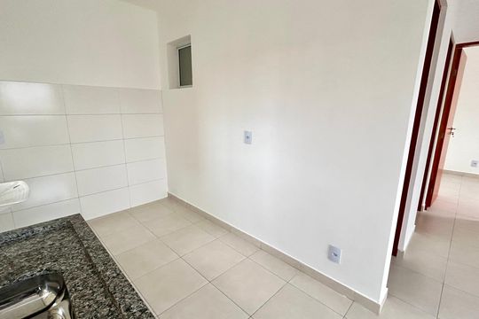 Cozinha de apartamento para alugar com 2 quartos, 35m² em Vila Itapoan, Guarulhos