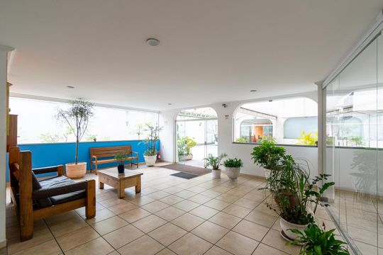 Área comum de apartamento para alugar com 1 quarto, 50m² em Jardim Oriental, São Paulo