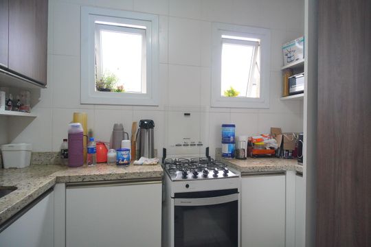 Cozinha de apartamento para alugar com 2 quartos, 51m² em Liberdade, Novo Hamburgo