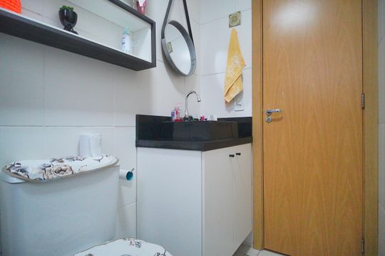 Banheiro  de apartamento para alugar com 2 quartos, 51m² em Liberdade, Novo Hamburgo