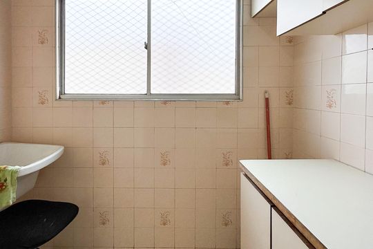 Área de Serviço de apartamento à venda com 2 quartos, 54m² em Chácara Sergipe, São Bernardo do Campo