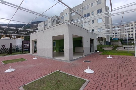 Área comum de apartamento para alugar com 2 quartos, 43m² em Santa Amélia, Belford Roxo