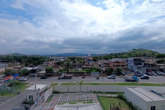 Sala-vista de apartamento para alugar com 2 quartos, 43m² em Santa Amélia, Belford Roxo