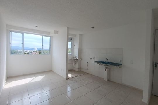 Sala de apartamento para alugar com 2 quartos, 43m² em Santa Amélia, Belford Roxo