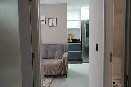 Corredor de apartamento à venda com 2 quartos, 41m² em Vila Itapegica, Guarulhos