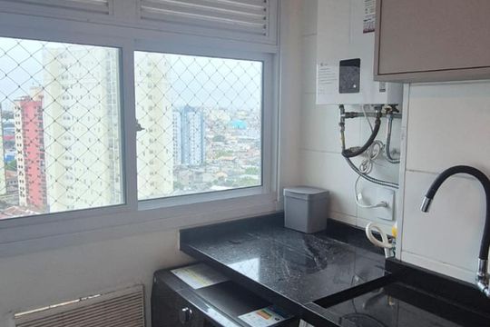 Área de serviço de apartamento para alugar com 2 quartos, 48m² em Sacomã, São Paulo