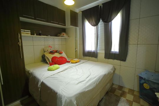 Quarto 2  de apartamento à venda com 2 quartos, 52m² em Jardim Silvina, São Bernardo do Campo