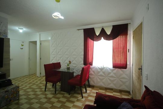 Sala de apartamento à venda com 2 quartos, 52m² em Jardim Silvina, São Bernardo do Campo