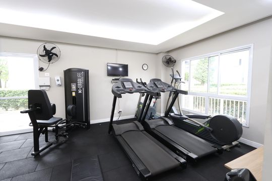 Área comum - Academia de apartamento para alugar com 2 quartos, 45m² em Jardim Ibitirama, São Paulo