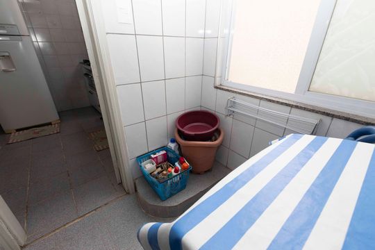 ÁREA DE SERVIÇO de apartamento à venda com 2 quartos, 82m² em Centro, Campinas