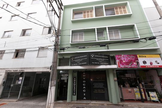 FACHADA DO IMÓVEL de apartamento à venda com 2 quartos, 82m² em Centro, Campinas