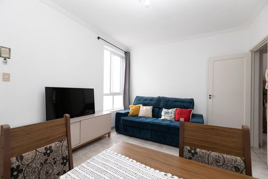 SALA DOIS AMBIENTES de apartamento à venda com 2 quartos, 82m² em Centro, Campinas
