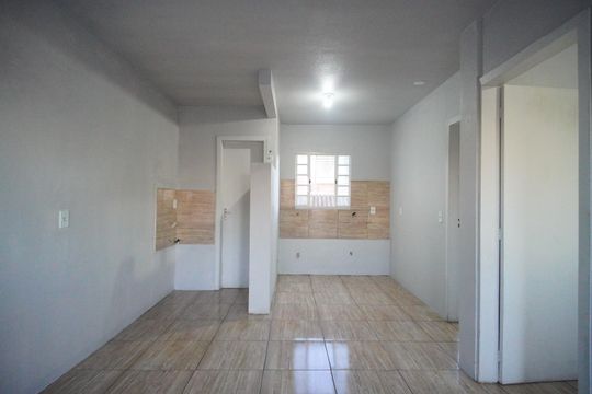 Sala/Cozinha de apartamento à venda com 2 quartos, 56m² em Canudos, Novo Hamburgo