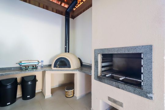 Área comum - Churrasqueira de apartamento à venda com 2 quartos, 45m² em Jardim Helian, São Paulo