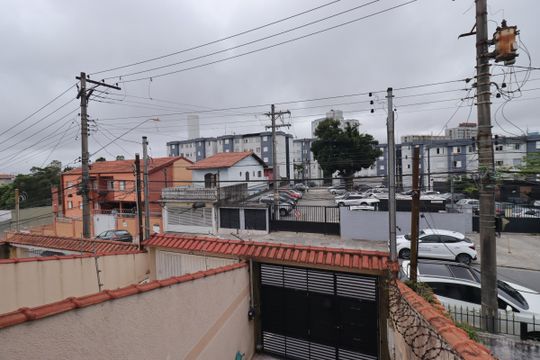 Vista da Sacada da Suíte de casa à venda com 3 quartos, 120m² em Vila Bela Vista, Santo André