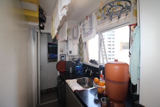 Área de Serviço de apartamento à venda com 3 quartos, 83m² em Água Fria, São Paulo
