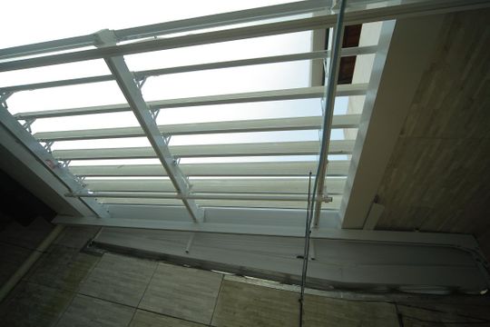Quintal- teto retrátil  de casa para alugar com 2 quartos, 97m² em Centro, São Bernardo do Campo