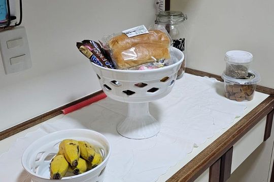 Cozinha de apartamento à venda com 2 quartos, 75m² em Jardim Santa Genebra, Campinas