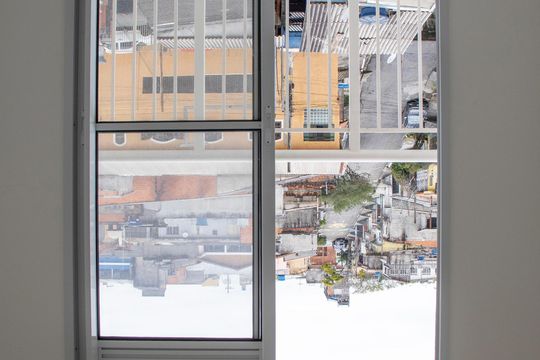 Varanda da Sala de apartamento à venda com 2 quartos, 40m² em Vila Carmosina, São Paulo