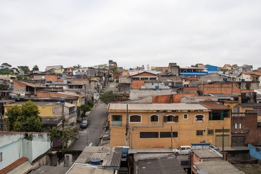 Varanda da Sala de apartamento à venda com 2 quartos, 40m² em Vila Carmosina, São Paulo