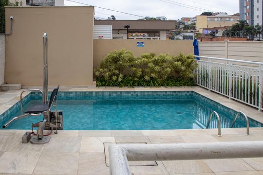 Área comum - Piscina de apartamento à venda com 2 quartos, 40m² em Vila Carmosina, São Paulo