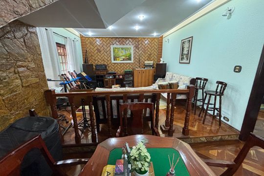 Sala de casa à venda com 4 quartos, 390m² em Centro Alto, Ribeirão Pires
