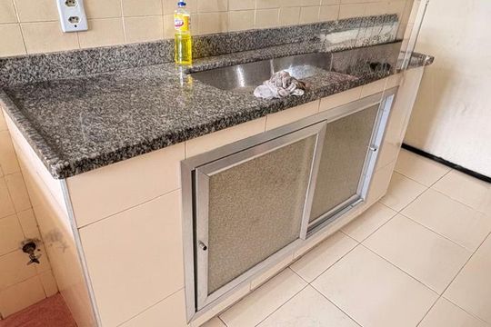 Cozinha de apartamento para alugar com 2 quartos, 52m² em Vila Isabel, Rio de Janeiro