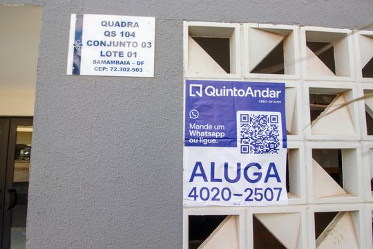 Apartamento para alugar com 2 quartos, 56m² em Samambaia, Brasília