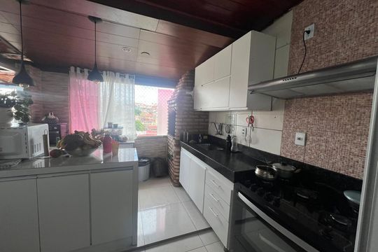 Cozinha de casa para alugar com 1 quarto, 140m² em Guaratiba, Maricá
