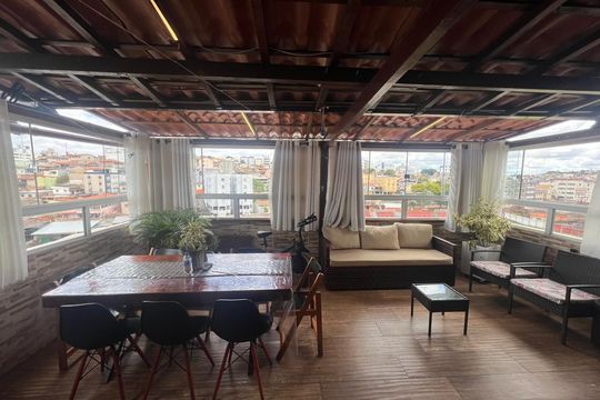 Varanda de casa para alugar com 1 quarto, 140m² em Guaratiba, Maricá