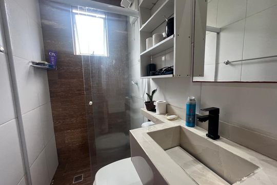 Banheiro de casa para alugar com 1 quarto, 140m² em Guaratiba, Maricá