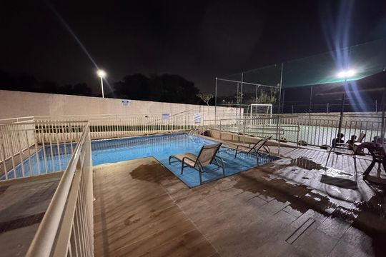 Área comum - Piscina de apartamento para alugar com 2 quartos, 50m² em Granja Viana, Cotia