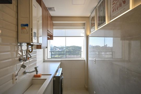 Área de Serviço  de apartamento para alugar com 2 quartos, 60m² em Vila Progredior, São Paulo