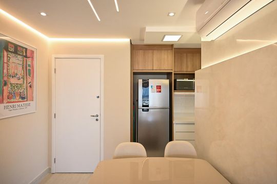Cozinha de apartamento para alugar com 2 quartos, 60m² em Vila Progredior, São Paulo