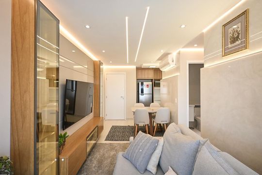 Sala de apartamento para alugar com 2 quartos, 60m² em Vila Progredior, São Paulo