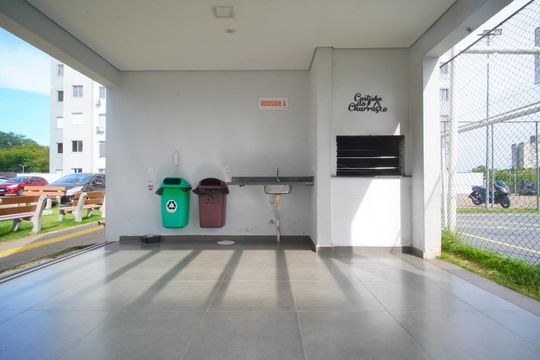 Área Comum - Churrasqueira de apartamento à venda com 2 quartos, 43m² em Morro Santana, Porto Alegre