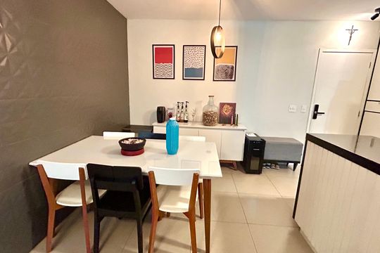 Sala de apartamento à venda com 2 quartos, 80m² em Picanço, Guarulhos