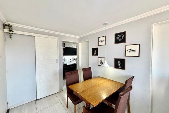 Sala de Jantar de apartamento à venda com 3 quartos, 48m² em Vila Progresso (zona Leste), São Paulo