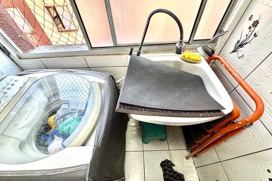 Área de Serviço de apartamento à venda com 3 quartos, 48m² em Vila Progresso (zona Leste), São Paulo