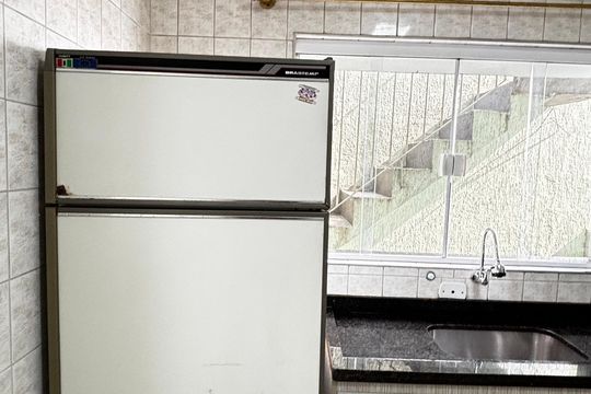 Cozinha de casa para alugar com 3 quartos, 120m² em Parque Marajoara, Santo André