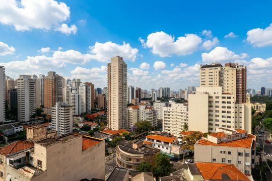 Vista de kitnet/studio para alugar com 1 quarto, 39m² em Vila Mariana, São Paulo