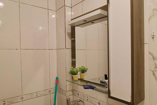 Banheiro de apartamento para alugar com 3 quartos, 84m² em Centro, Curitiba