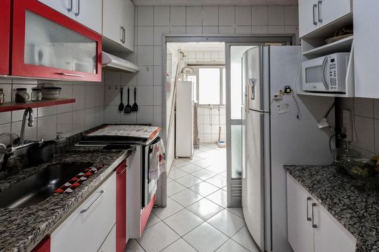 Cozinha de apartamento à venda com 3 quartos, 76m² em Freguesia do Ó, São Paulo